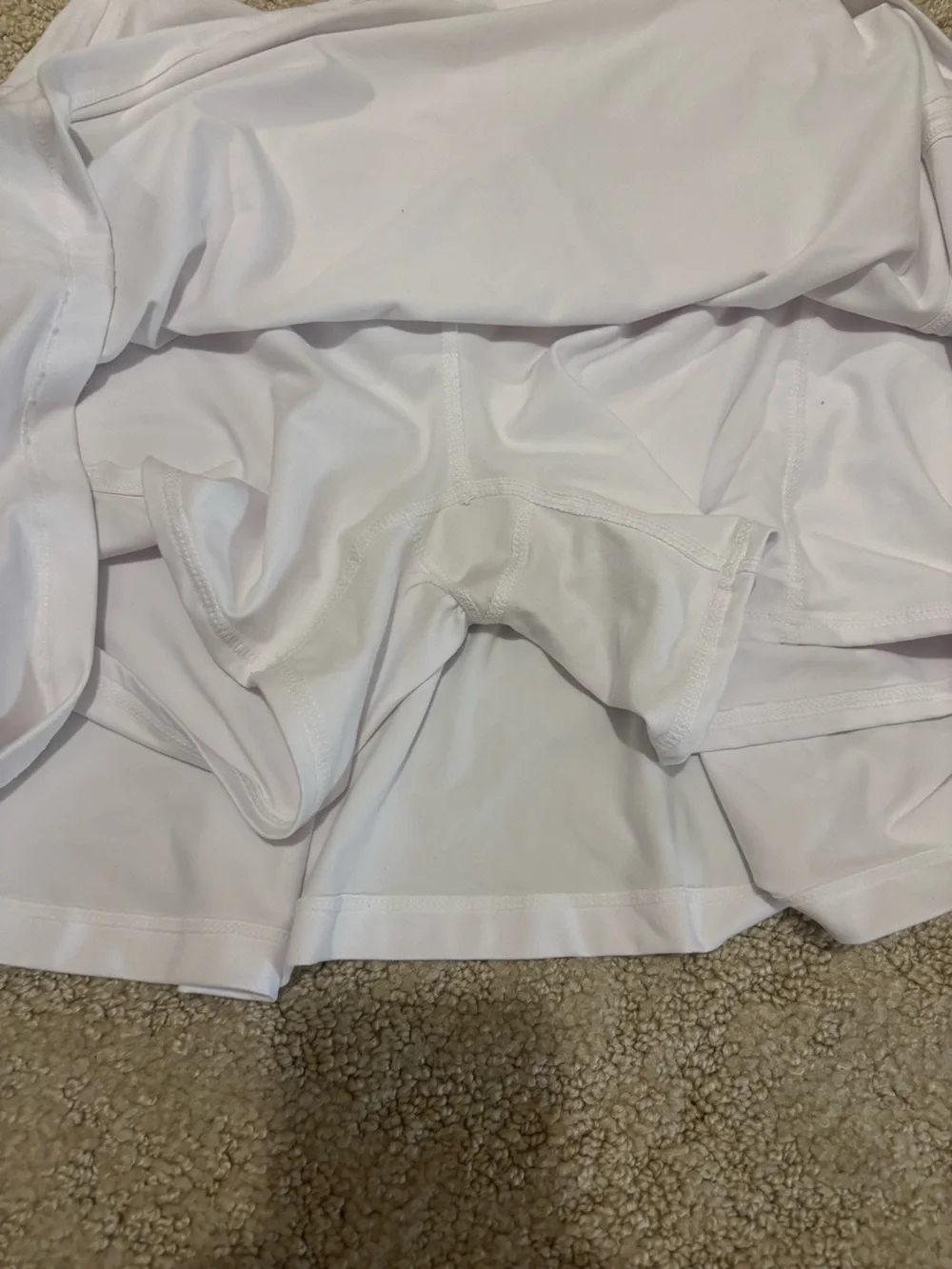White Women's Tennis Skort